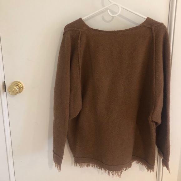 Free People Light Brown Will Sweater (XS/S) - Picture 2 of 4